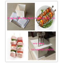 Kebab Skewers Shish Kebab Sticks Meat Making Box Ferramentas para churrasco